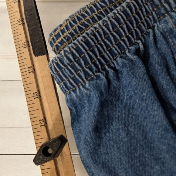 Vintage JC Penney Womens Jeans PLus Size 22W Elastic Waist Pull On Cotton Pants - Picture 7 of 9